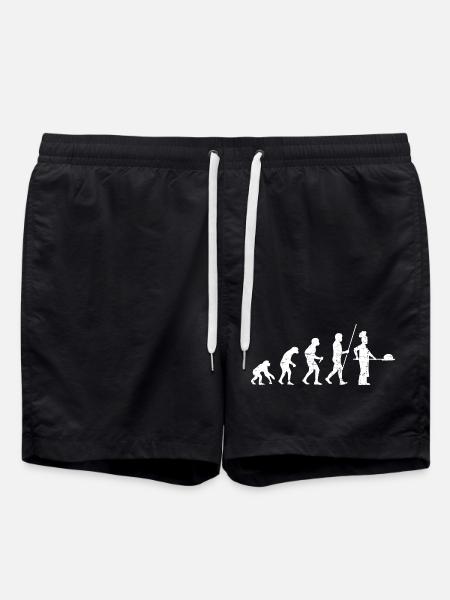 Bäcker Evolution Distressed Look - Badeshorts - Schwarz