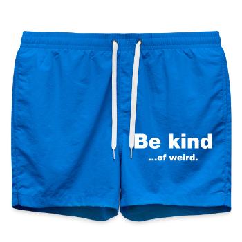 Sois gentil... de bizarre - Short de bain - cobalt blue - Devant