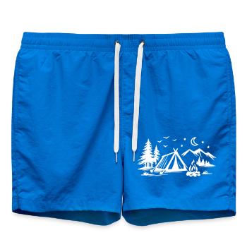Tente de camping - Short de bain - cobalt blue - Devant