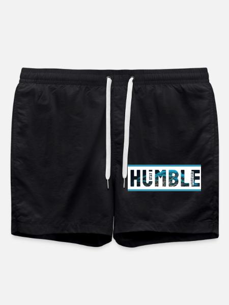 Humble Ocean Tropic Fins - Swim Trunks - black