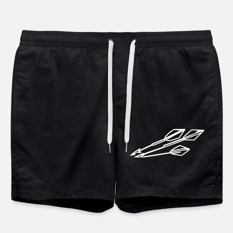 Bow and arrow - Swim Trunks - black