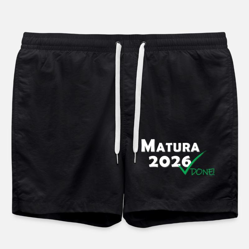 Matura 2026 Terminé - Short de bain - noir