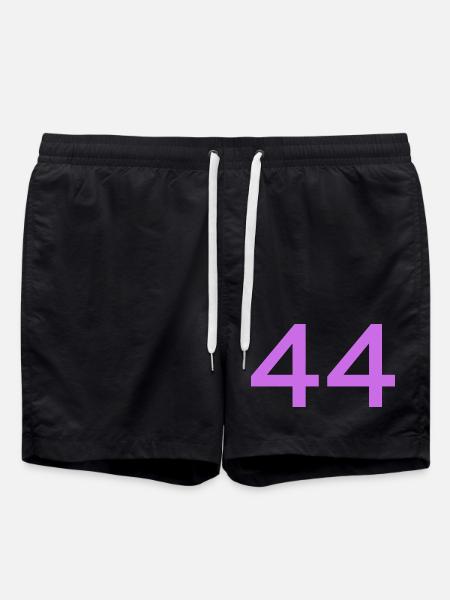 44 - Short de bain - noir