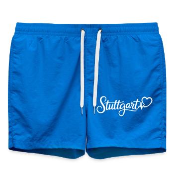 Stuttgart Herzschlag - Badeshorts - Cobalt blue - Vorne