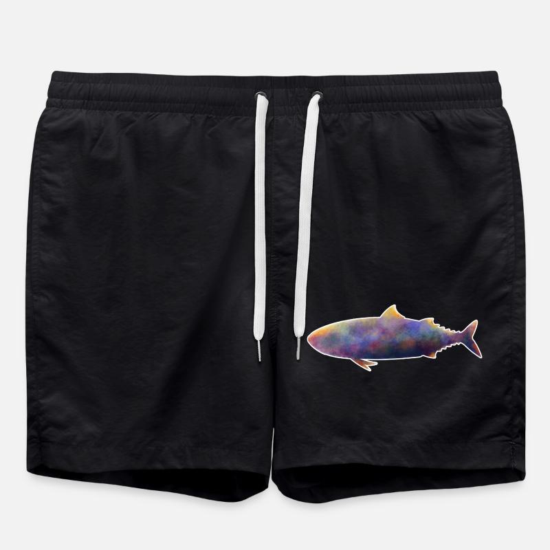 Makrele . 1 - Badeshorts - Schwarz
