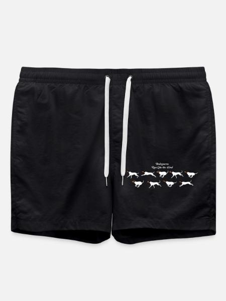 Bodegueros Run Like The Wind - Swim Trunks - black