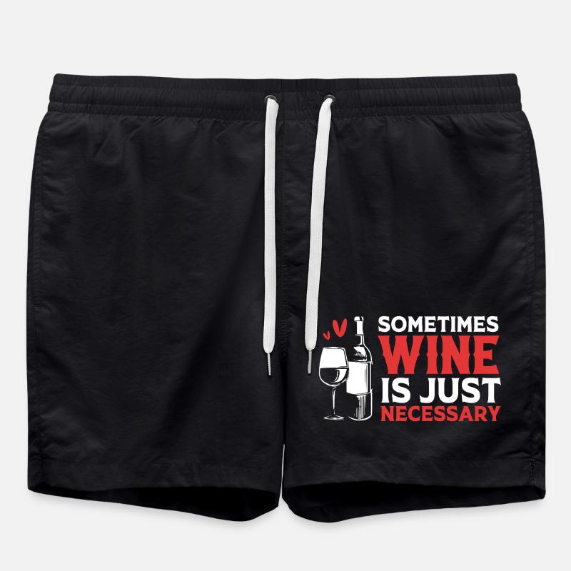 sommelier - Swim Trunks - black