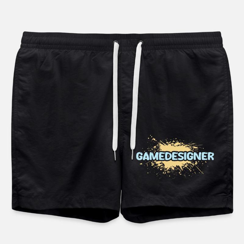 Profession Concepteur de jeux - Short de bain - noir