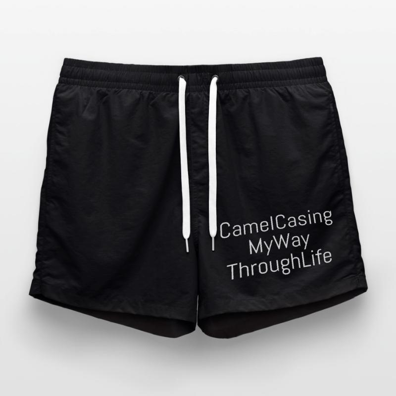 CamelCasing | Computer Science - Nerd - Coder Swim Trunks