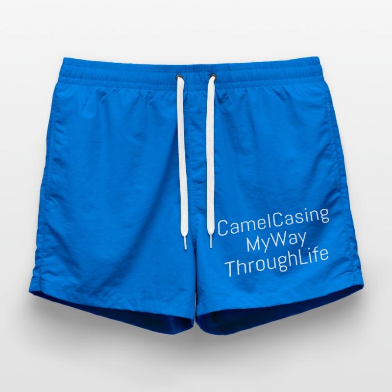 CamelCasing | Computer Science - Nerd - Coder Swim Trunks