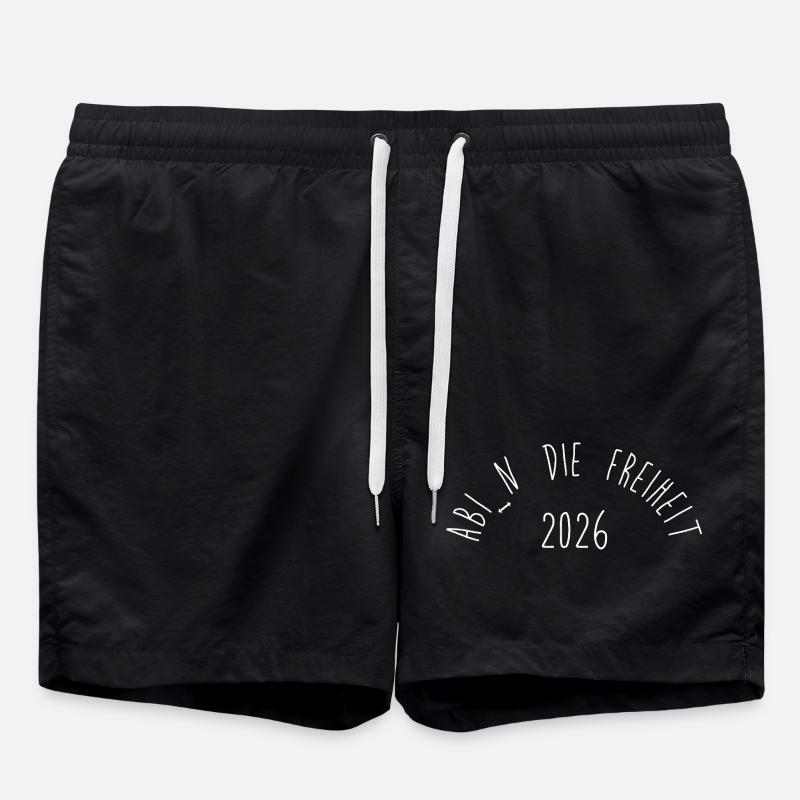 ABI - Badeshorts - Schwarz