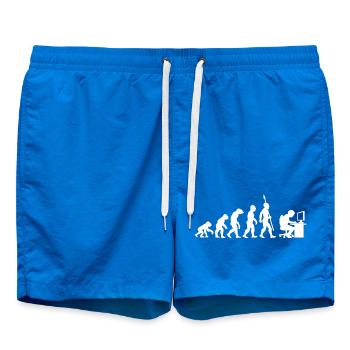 Computer PC Evolution Informatiker Programmierer - Badeshorts - Cobalt blue - Vorne