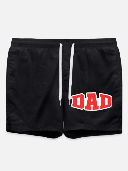 Papa - Short de bain - noir