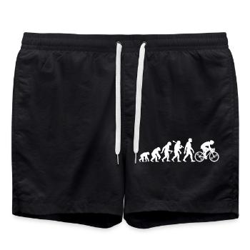 Cyclists Evolution for Cycling - Swim Trunks - black - Front - AI Model Male 185 light (185cm)
