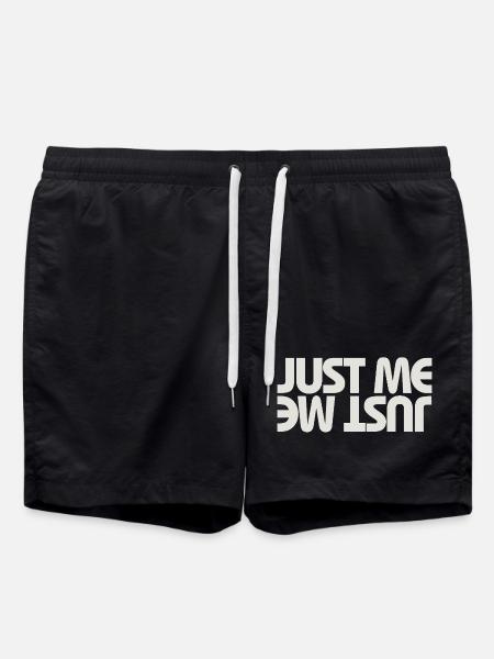 Nur ich - Badeshorts - Schwarz