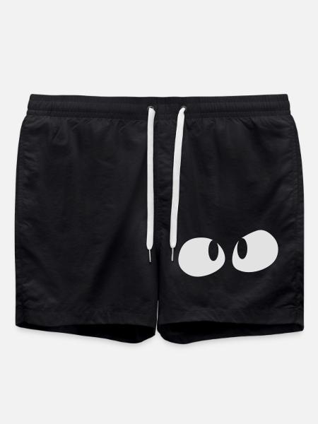 yeux - Short de bain - noir