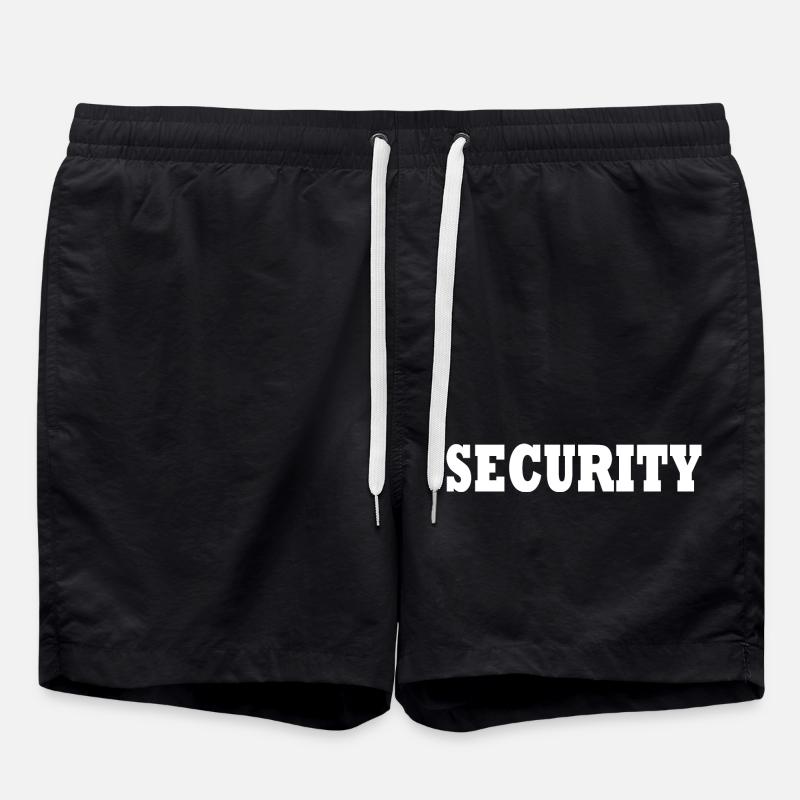 Security service - Swim Trunks - black