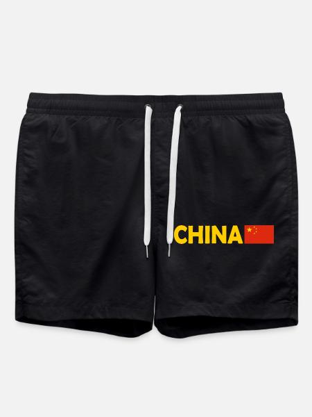 China - Swim Trunks - black