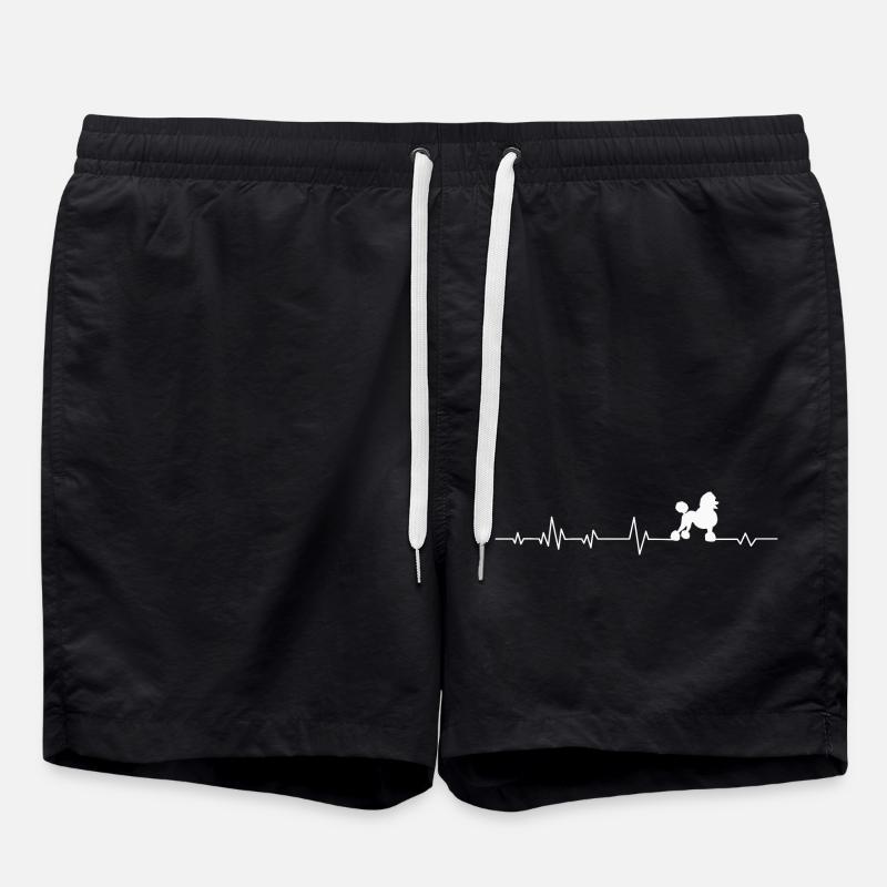 Caniche pour chien - Short de bain - noir