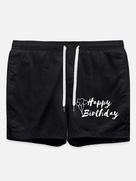 Bon anniversaire - Short de bain - noir