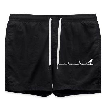 Pulse Run : Croquis d’endurance - Short de bain - noir - Devant - AI Model Male 185 light (185cm)