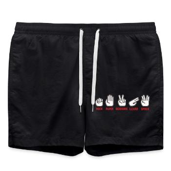 Jeu BigBang - Short de bain - noir - Devant - AI Model Male 185 light (185cm)