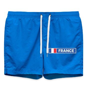France National Flag - Swim Trunks - cobalt blue - Front