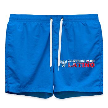 Bloc de l’Est Latino Pole Pologne Aigle Blanc Cadeau - Short de bain - cobalt blue - Devant