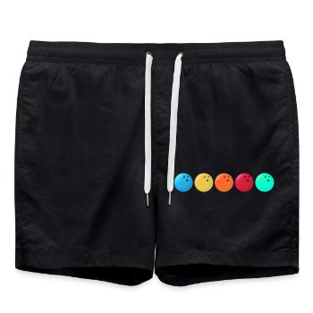 Bowling Equipe de bowling Vêtements Strike Bowling Lane - Short de bain - noir - Devant - AI Model Male 185 light (185cm)