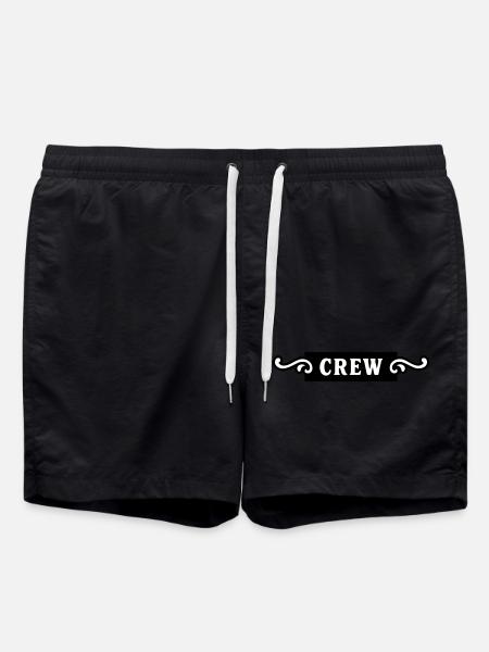 Crew Ornament - Swim Trunks - black