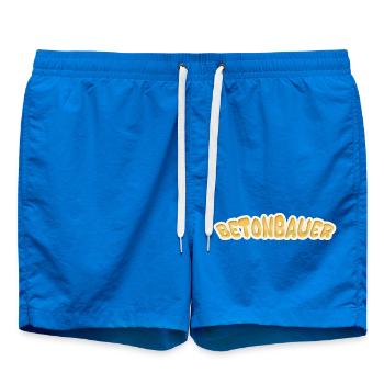 Bétonnier - Short de bain - cobalt blue - Devant