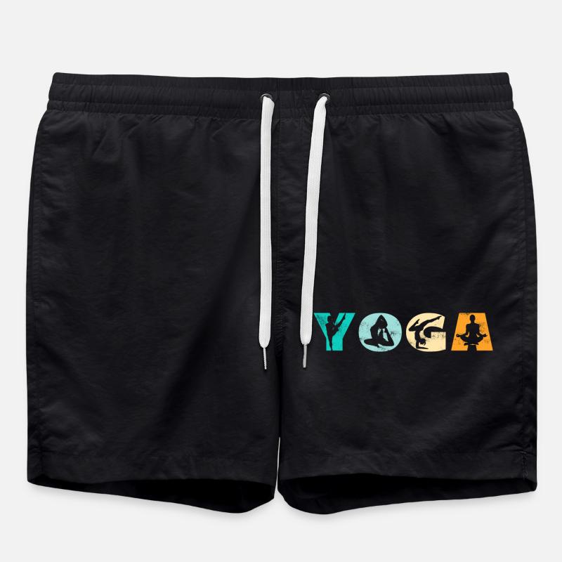 Yoga - Short de bain - noir