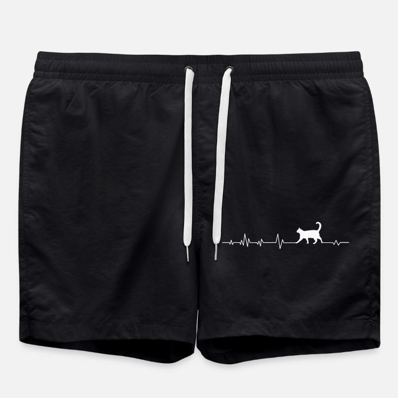 Chats Chats - Short de bain - noir