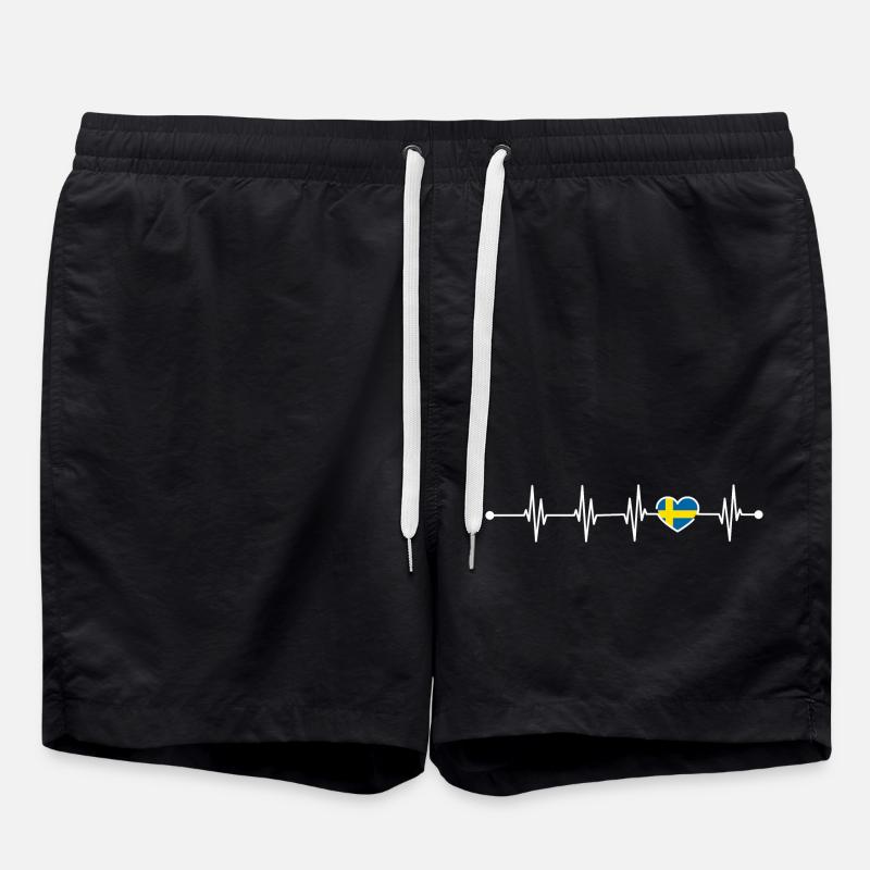Pending design image - Swim Trunks - black