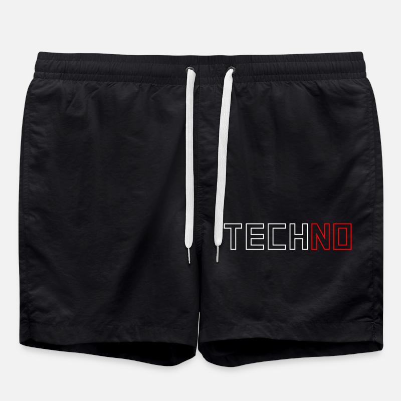 TechnoOutline - Badeshorts - Schwarz
