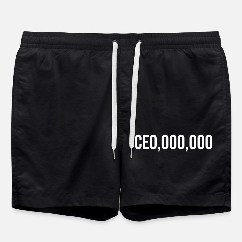 PDG - PDG,000,000 - Short de bain - noir