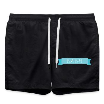 Bébé - Short de bain - noir - Devant - AI Model Male 185 light (185cm)