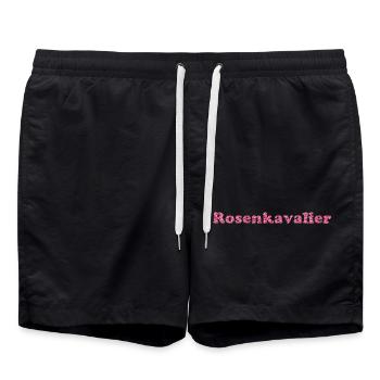 Rosenkavalier - Swim Trunks - black - Front - AI Model Male 185 light (185cm)