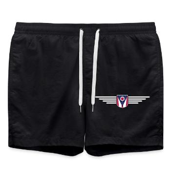 T-shirt de supporter de l'Ohio – Un incontournable pour les fans - Short de bain - noir - Devant - AI Model Male 185 light (185cm)