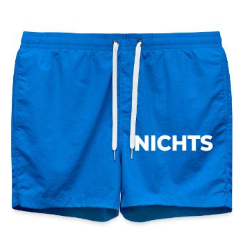 Nothing - just nothing | Nothing at all | Gift - Swim Trunks - cobalt blue - Front
