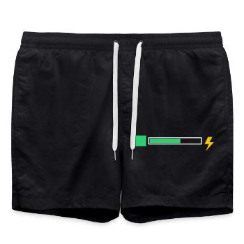 energy - Swim Trunks - black - Front - AI Model Male 185 light (185cm)