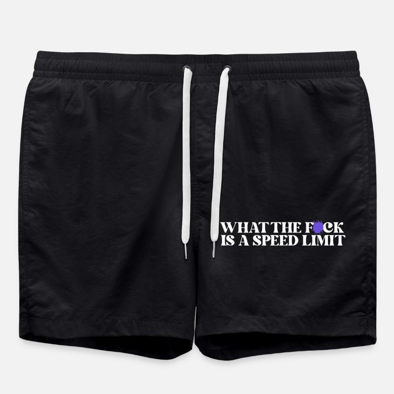 Car - Swim Trunks - black