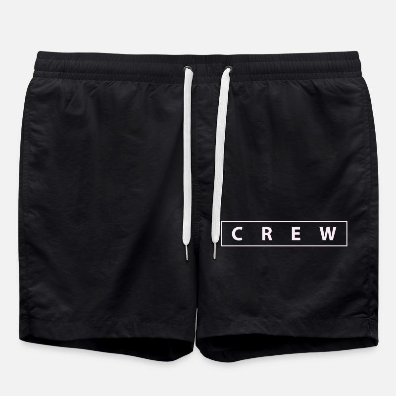 crew - Swim Trunks - black