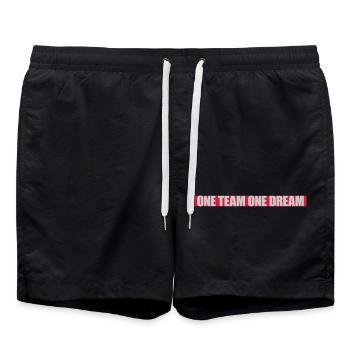 Mannschaft One Équipe - Short de bain - noir - Devant - AI Model Male 185 light (185cm)