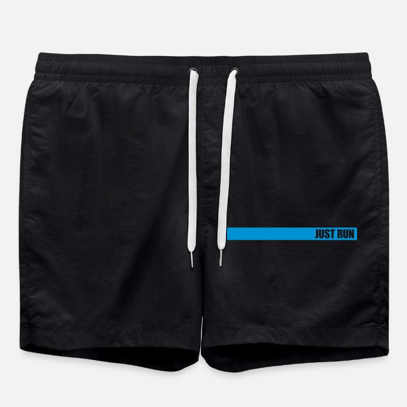 Fitness Design Just Run - Short de bain - noir