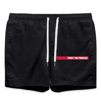 faire confiance au processus Devis - Short de bain - noir - Devant - AI Model Male 185 light (185cm)