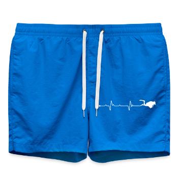 Poignée de main battement de cœur - Short de bain - cobalt blue - Devant