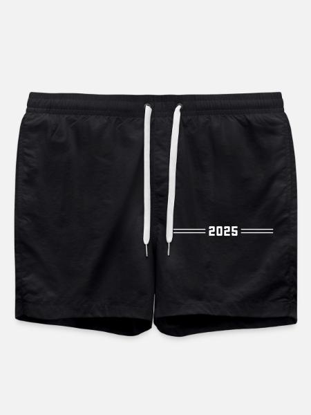 2025 Symbol - Badeshorts - Schwarz