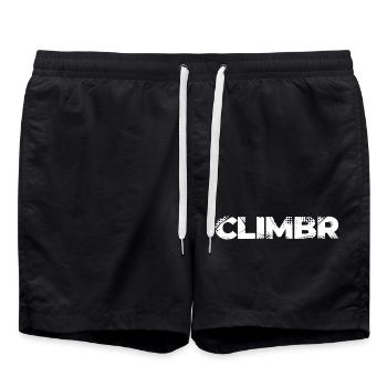 CLIMBR : Un design pour les grimpeurs - Short de bain - noir - Devant - AI Model Male 185 light (185cm)