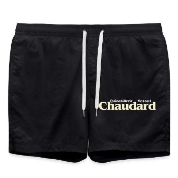 Quincaillerie Chaudard Vesoul Film Culte Compagnie - Short de bain - noir - Devant - AI Model Male 185 light (185cm)